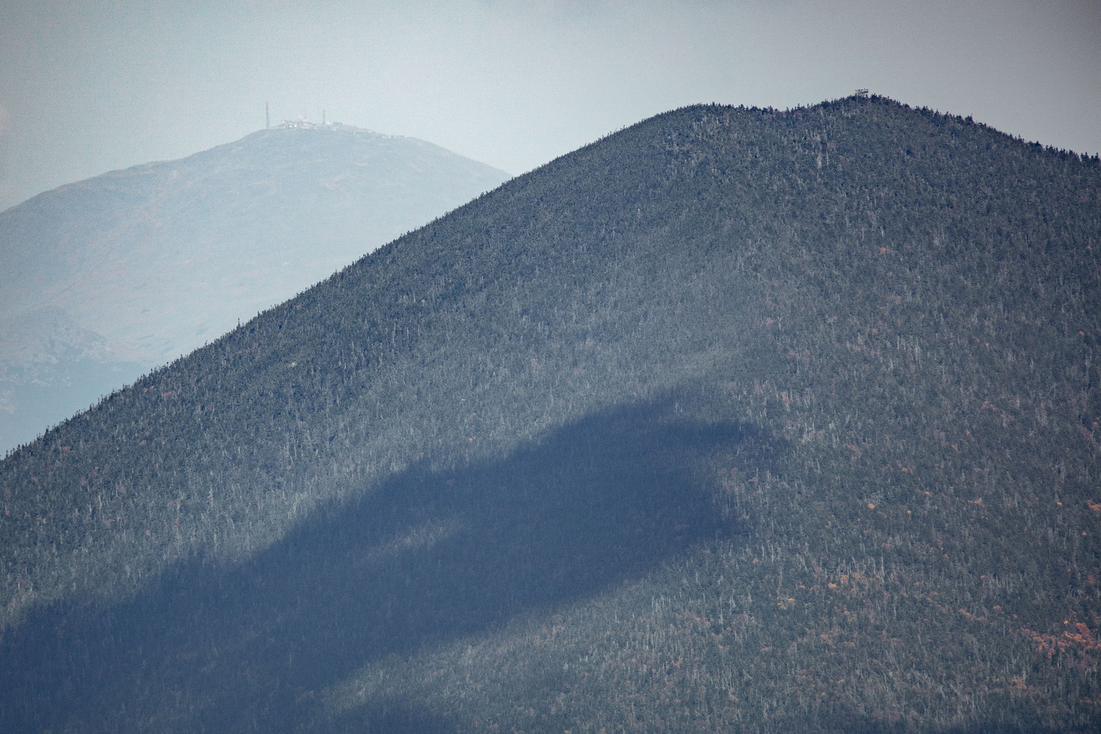 Vue de Mont Carrigain dans les White Mountains