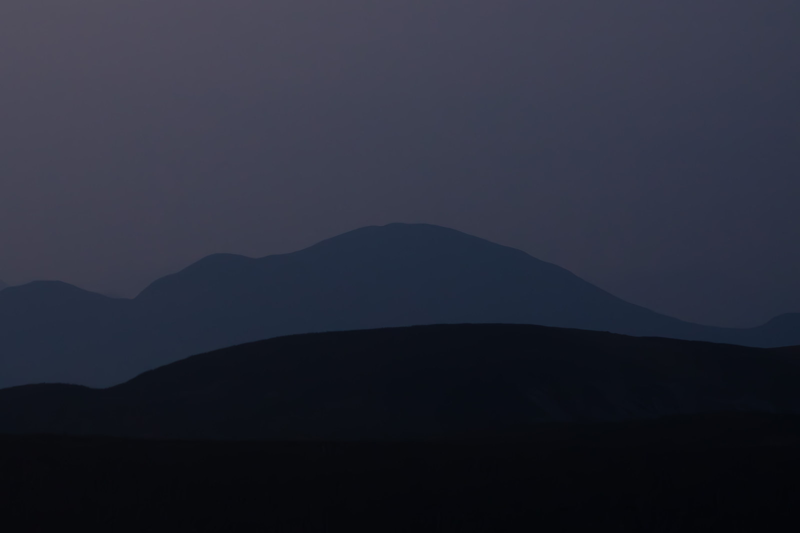 Vue de Mont Carrigain dans les White Mountains