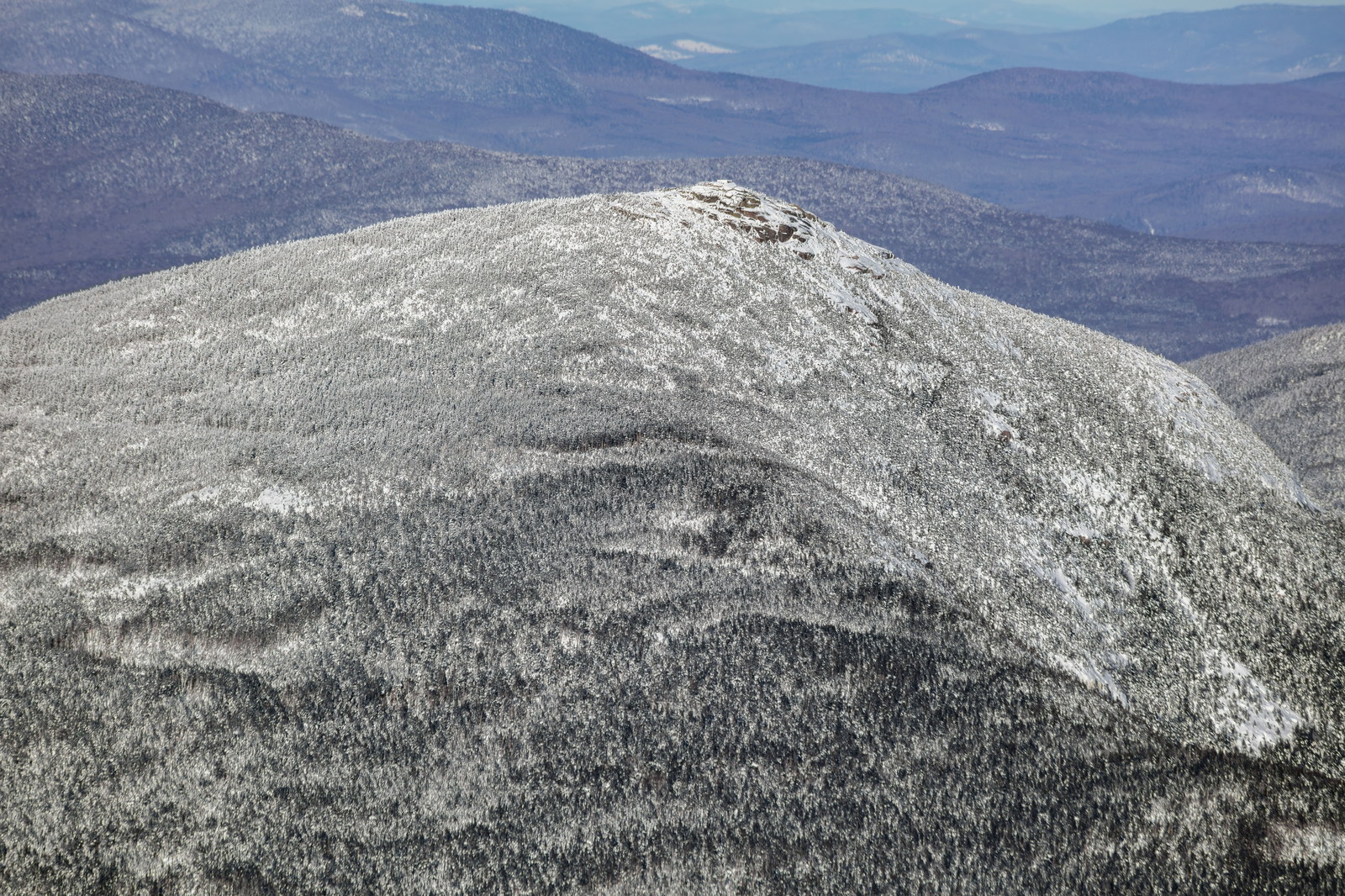 Vue de Mont Garfield dans les White Mountains