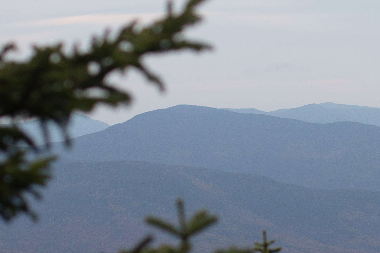Vue de Mont Hancock - South Peak. - Vue de Mont Hancock - South Peak. dans les White Mountains
