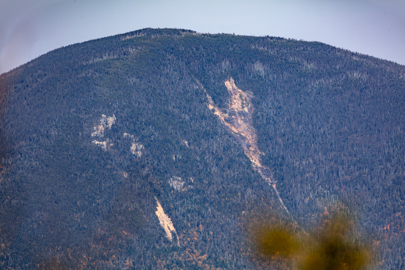 Vue de Mont Hancock - North Peak. - Vue de Mont Hancock - North Peak. dans les White Mountains