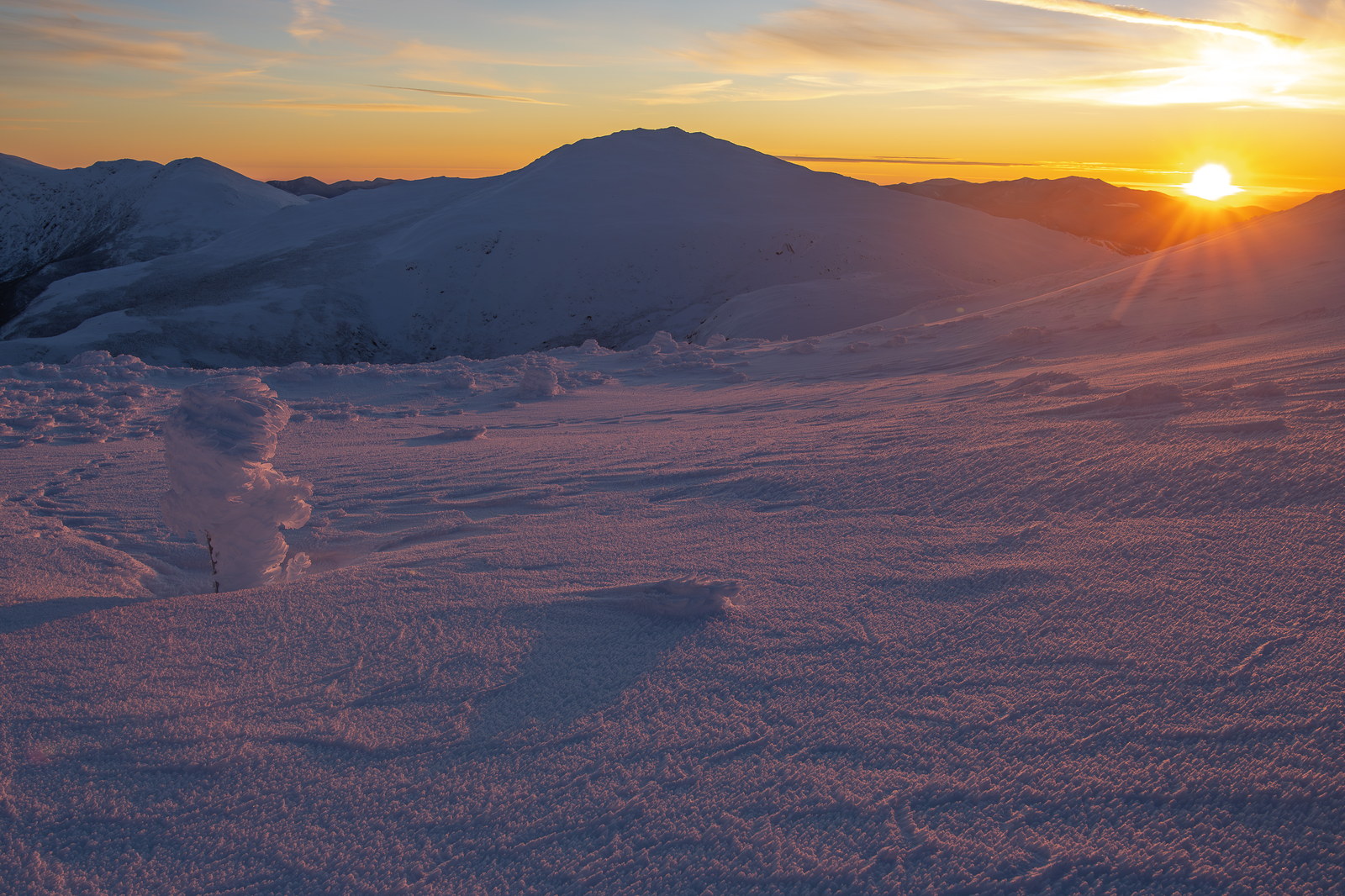Vue de Mont Jefferson dans les White Mountains