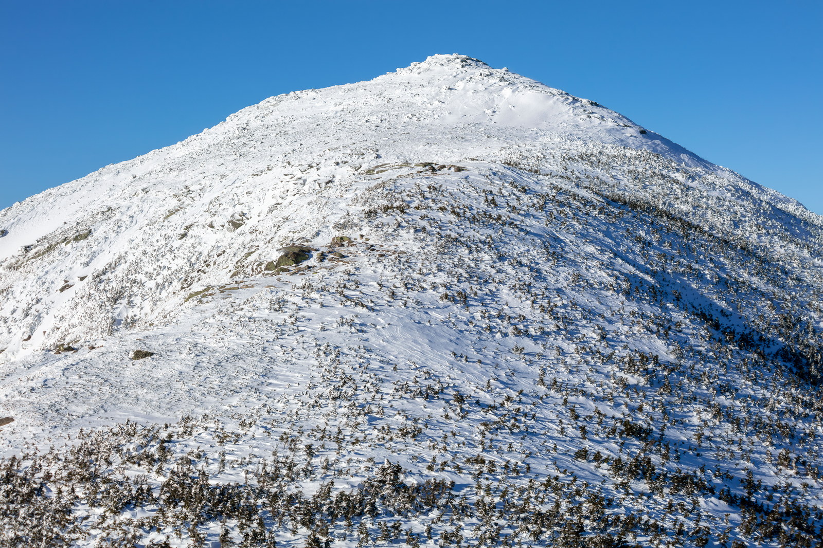 Vue de Mont Lafayette dans les White Mountains