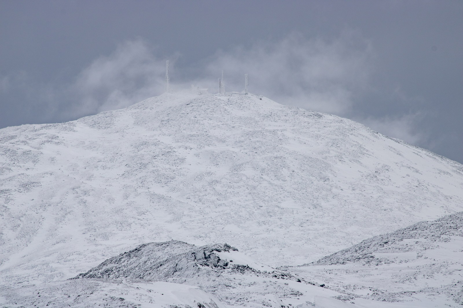 Vue de Mont Washington dans les White Mountains