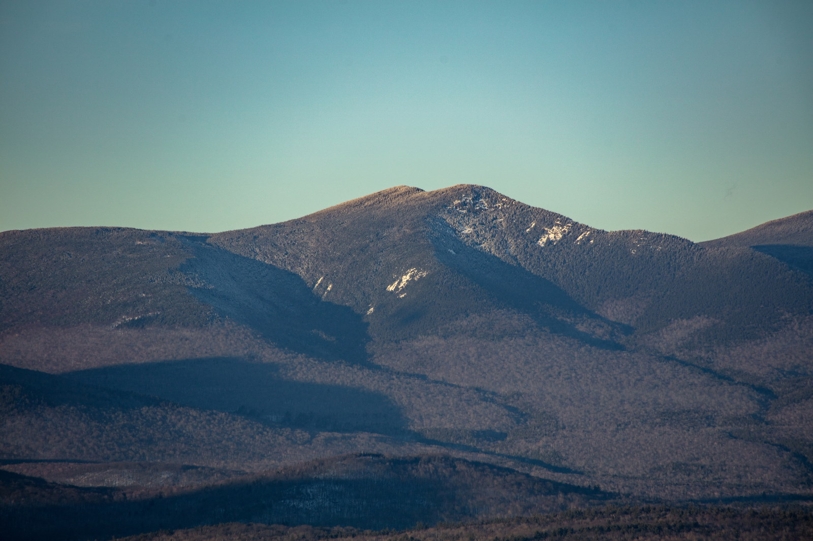 Vue de Mont Whiteface dans les White Mountains