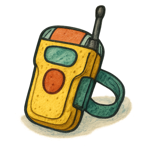 Personal Locator Beacon (PLB) gear illustration