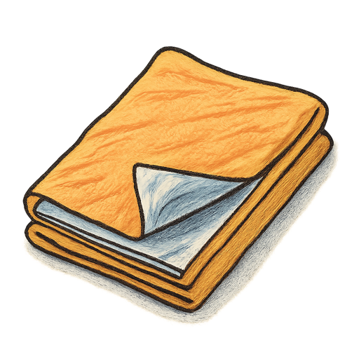 Space Blanket gear illustration