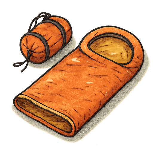 Survival Sleeping Bag gear illustration