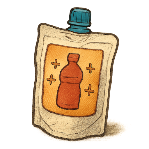 Calorie Drink Mix gear illustration