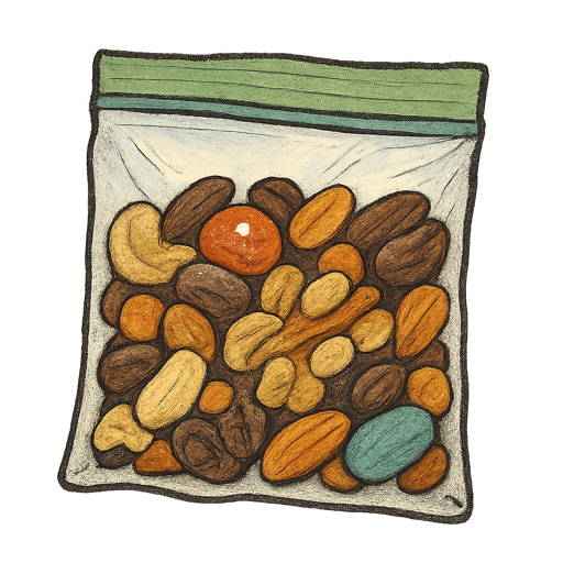Trail Mix gear illustration