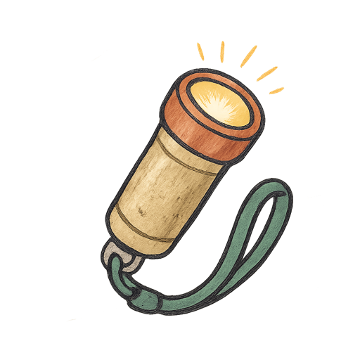 Micro Backup Flashlight gear illustration