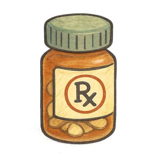 Personal Prescription Medications gear illustration