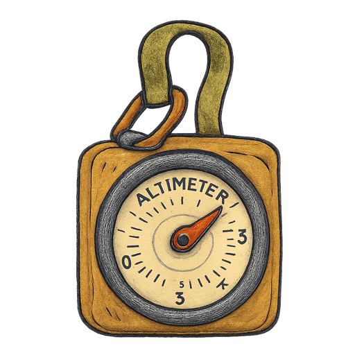 Analog Altimeter gear illustration