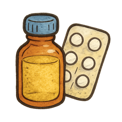 Chemical Drops/Tablets gear illustration