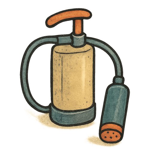 Pump Filter gear illustration